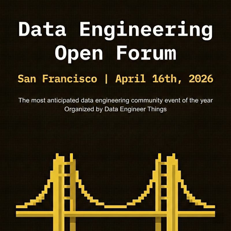 Cover Image for Data Engineering Open Forum 2026