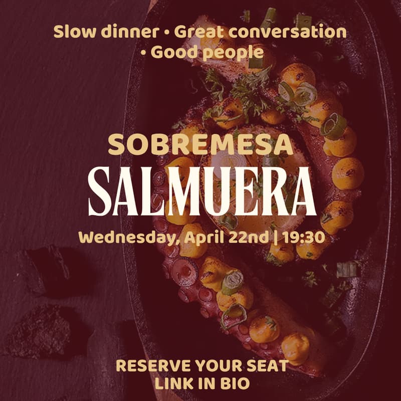 Cover Image for Salmuera Sobremesa