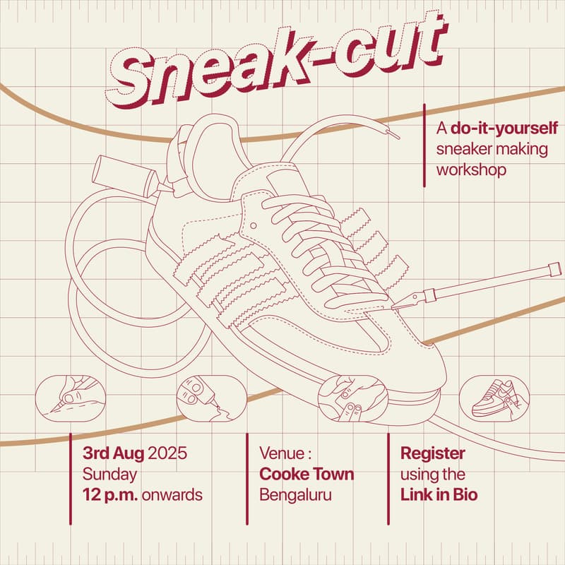 Cover Image for Sneak-cut : A DIY Sneaker Making Workshop!