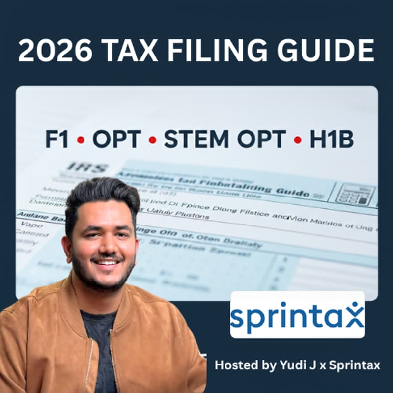 Cover Image for How to File Taxes as an F1, OPT, STEM OPT, or H1B Holder