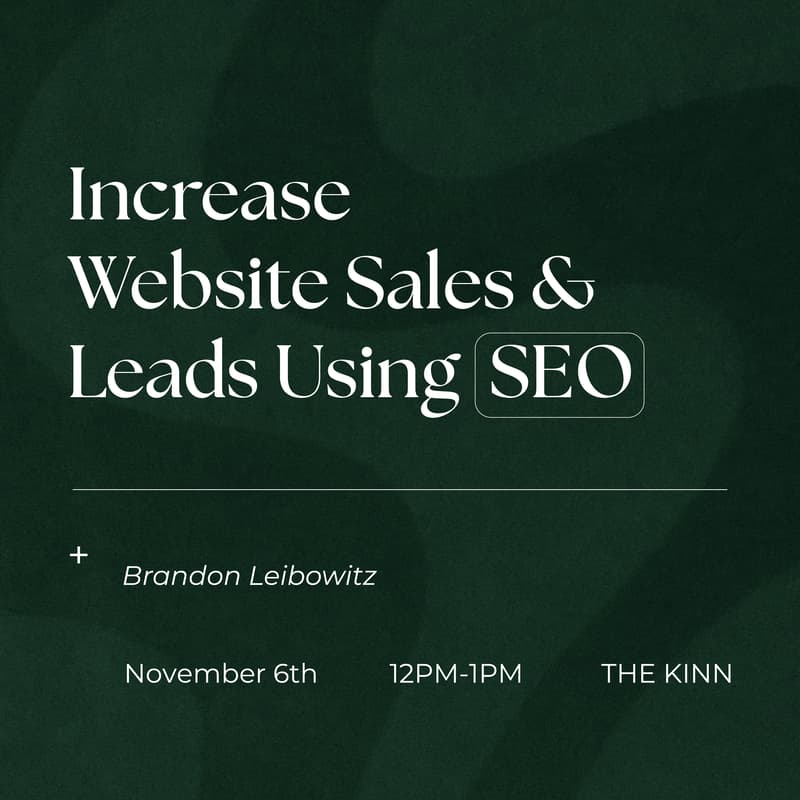 Cover Image for Increase Website Sales & Leads Using SEO