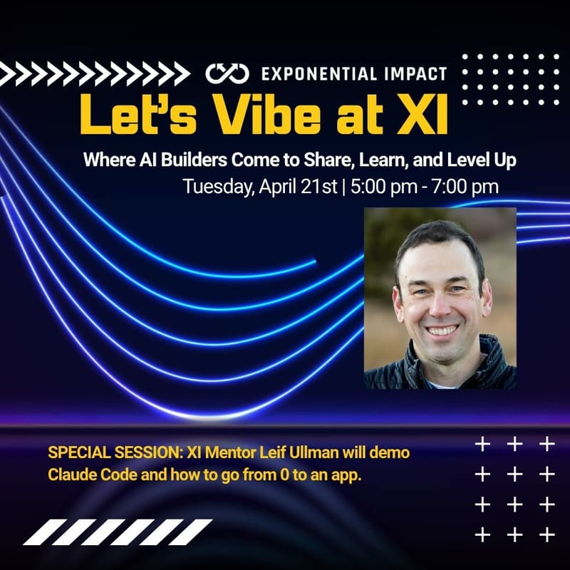 Cover Image for Let's Vibe at XI - April 21st