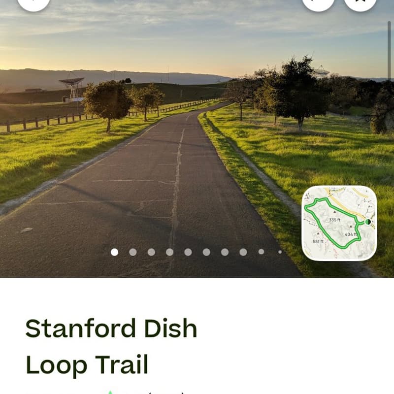 Cover Image for Stanford Dish Trail Walk in Sat Morning