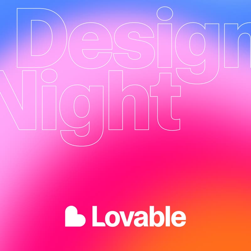 Cover Image for Design Night in Stockholm