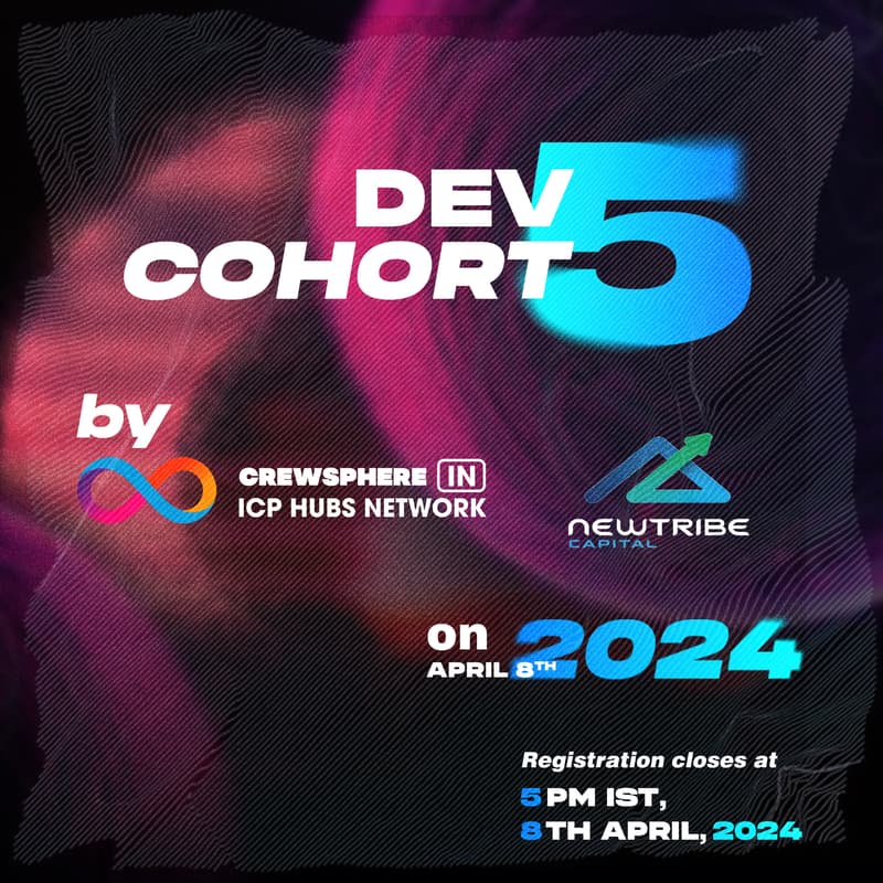 Cover Image for ICP India Hub > Crewsphere: Dev Cohort 5