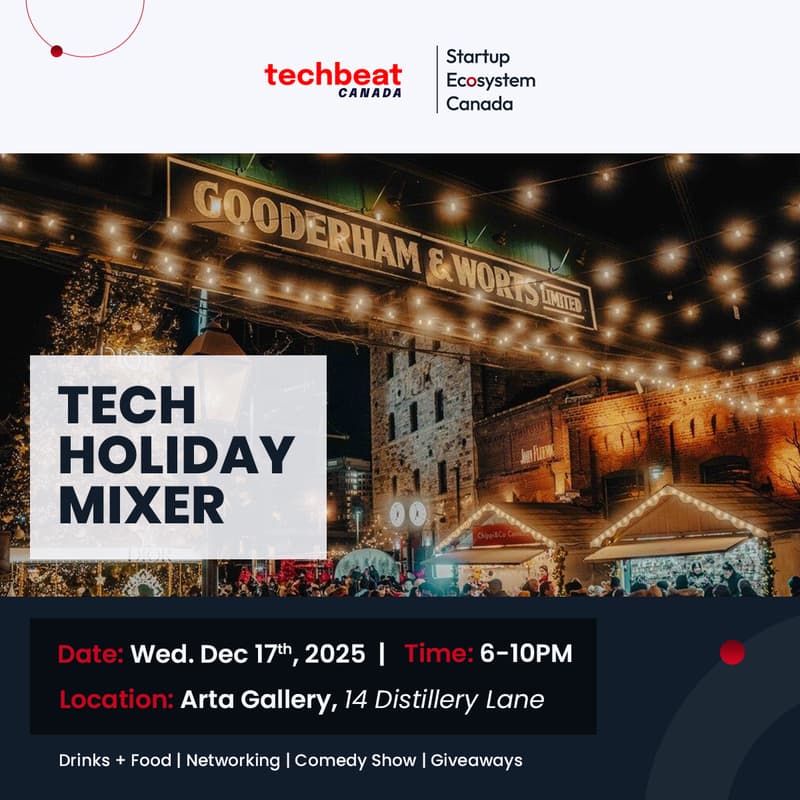 Cover Image for TechBeat x Startup Ecosystem Canada Holiday Mixer 2025