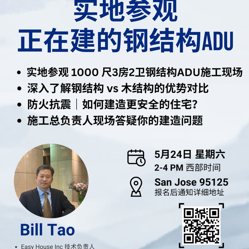 【地产投资系列】硅谷地产投资线下茶话会 的封面图片