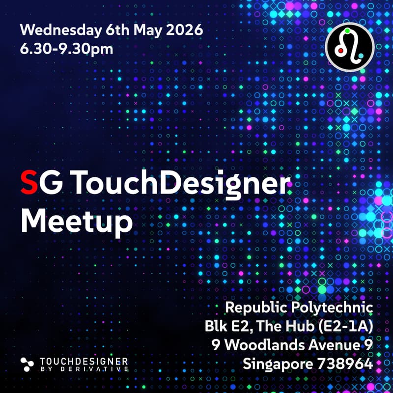 Cover Image for SG TouchDesigner Community Meetup #2