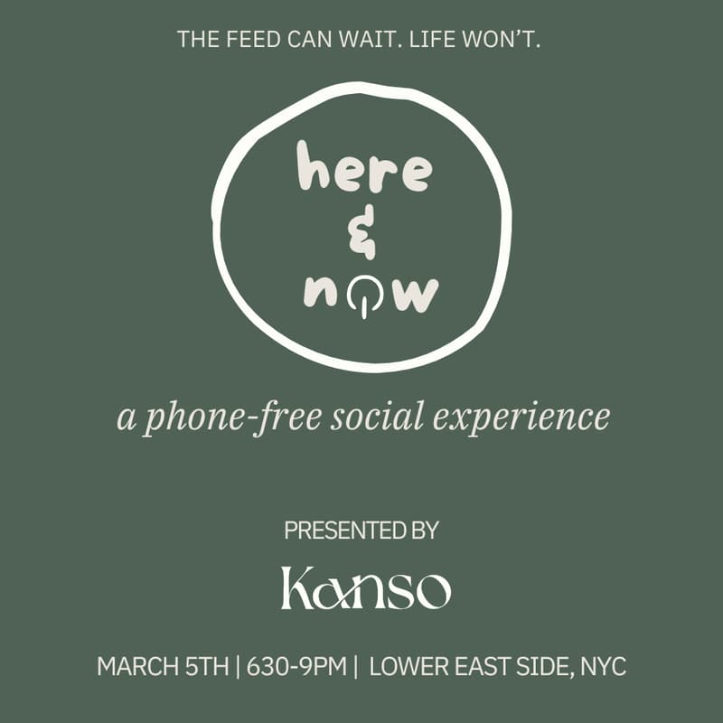 Cover Image for Here & Now: A Phone-Free Experience (NYC)