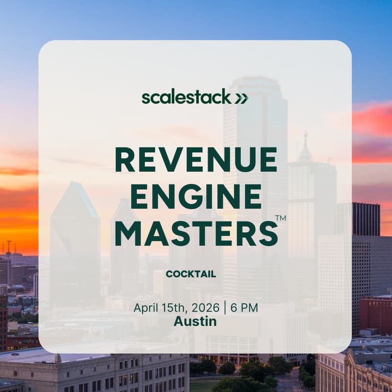 Cover Image for Revenue Engine Masters Cocktail with Scalestack - Right After SaaStock Day 1