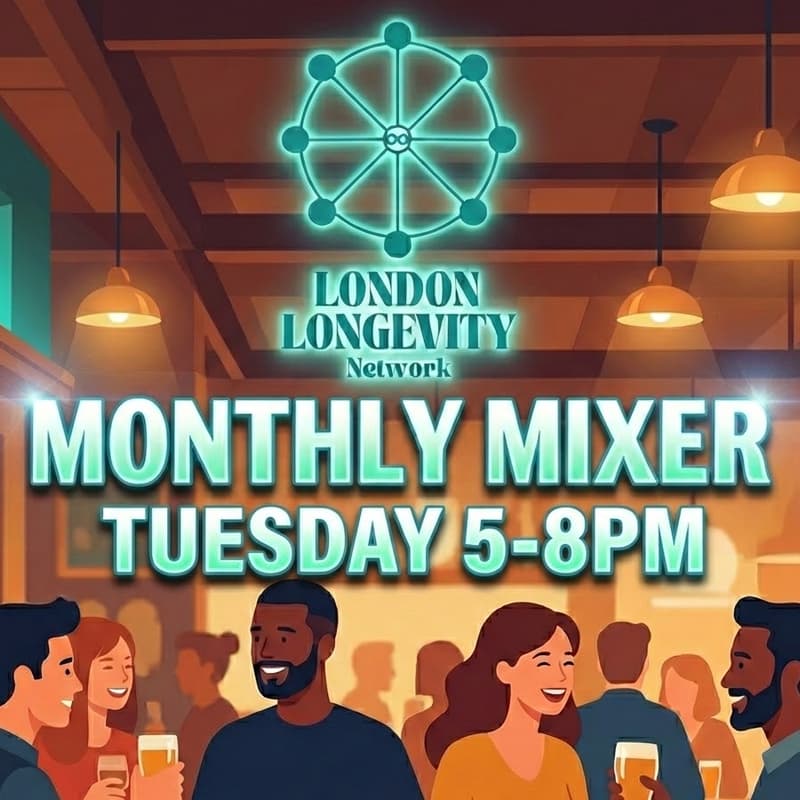 Cover Image for London Longevity: April Mixer ✨