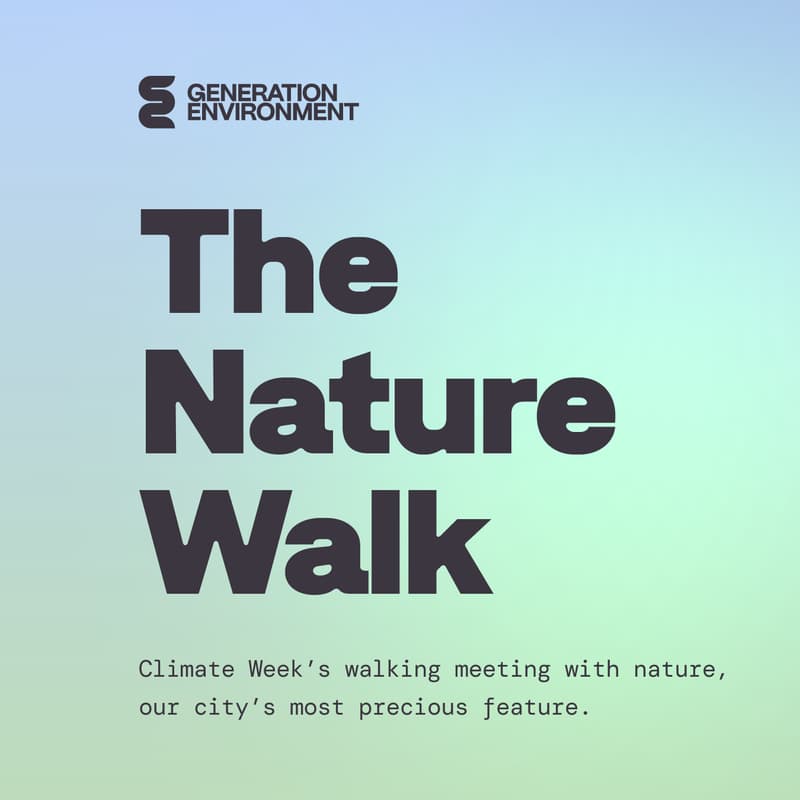 Cover Image for Generation Environment: The Nature + Bird Walk