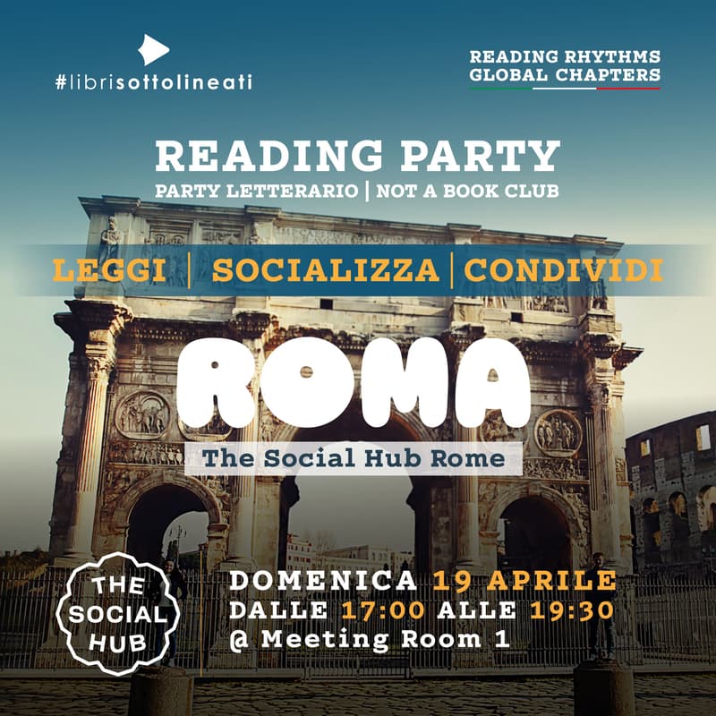 Cover Image for Reading Party Roma: domenica 19 aprile
