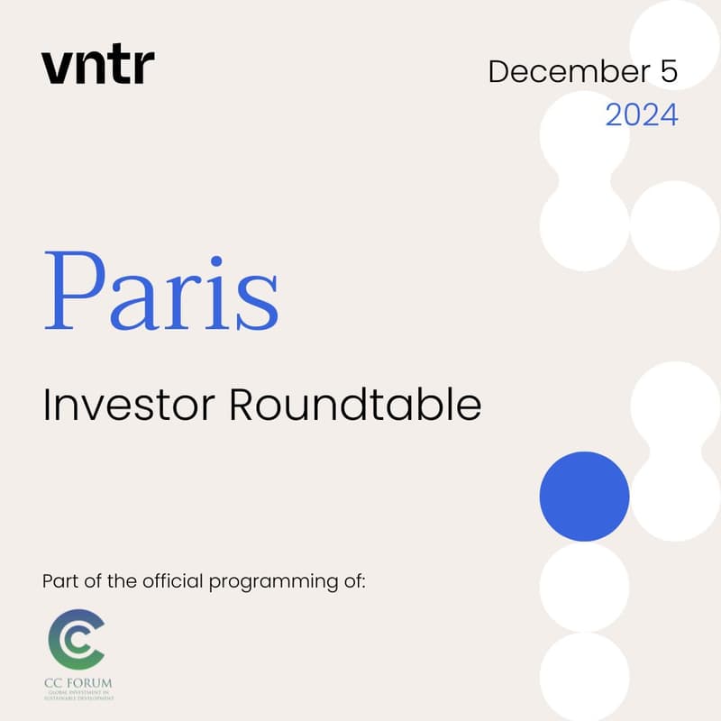 Cover Image for VNTR Investor Roundtable Paris
