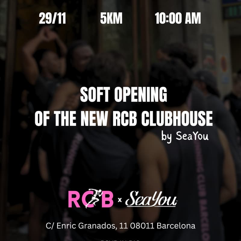 Cover Image for RCB x SEA YOU - 5KM RUN & NEW LOCATION SOFT OPENING