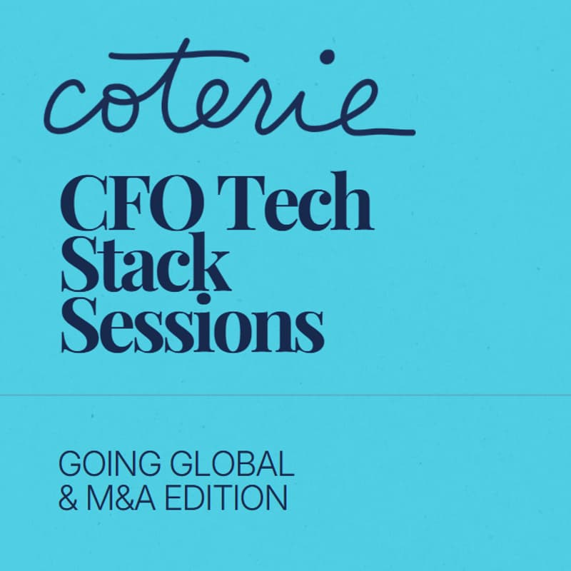 Cover Image for Coterie CFO Tech Stack Session | International Expansion in the Age of AI