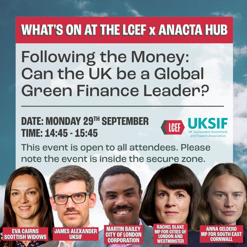 Cover Image for Following the Money: Can the UK be a Green Finance Global Leader?