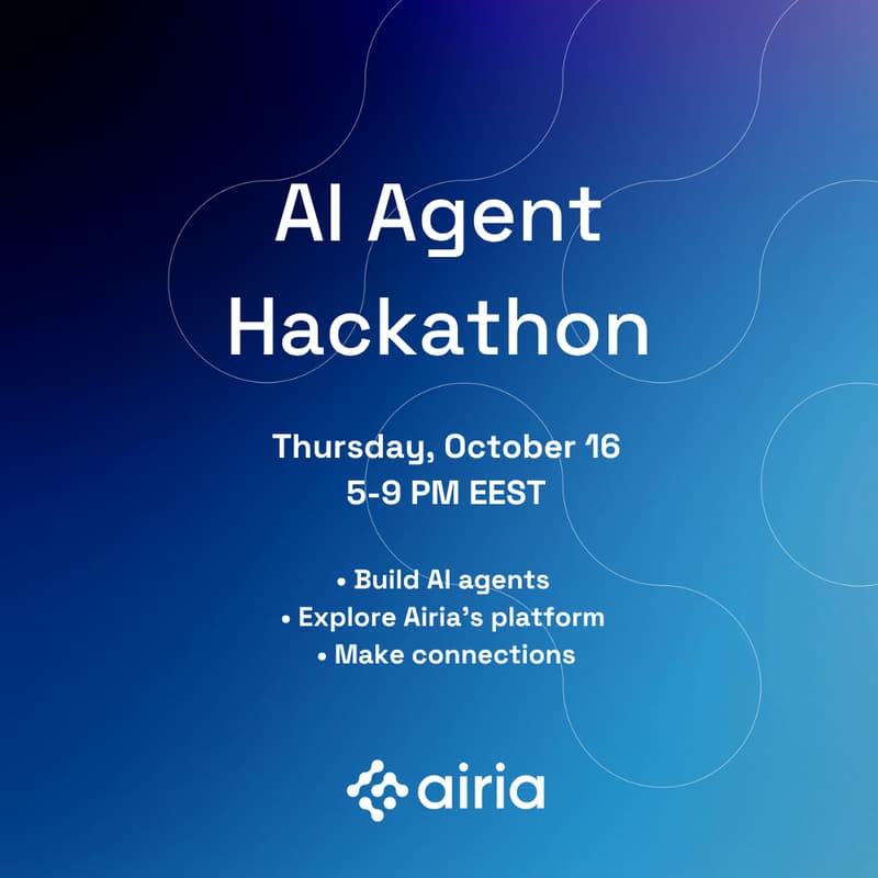 Cover Image for Airia AI Agent Hackathon