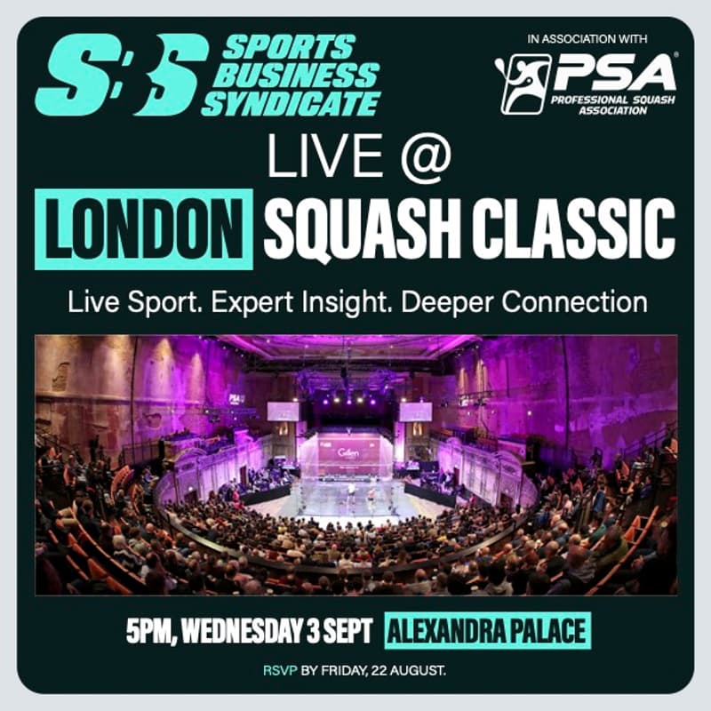 Cover Image for SBS & PSA Live @ London Squash Classic