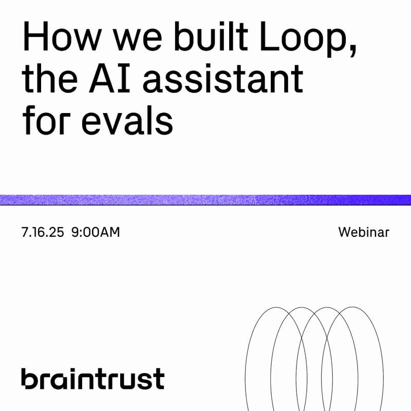 Cover Image for Evaluating agents: how we built Loop, the AI assistant for evals