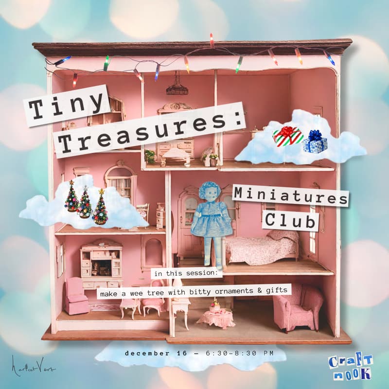 Cover Image for Miniatures Club: Make A Wee Tree & Bitty Ornaments