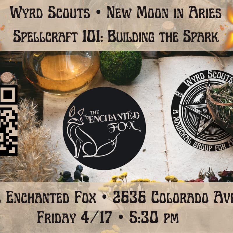 Cover Image for Aries New Moon • Fire • Spellcraft 101: Building the Spark