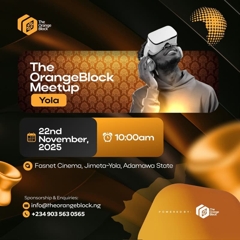 Cover Image for The Orange Block Meet-up Yola