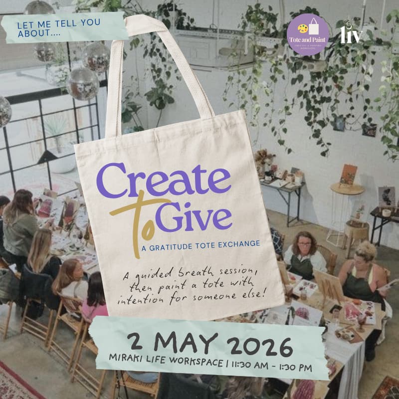 Cover Image for Create to Give: A Gratitude Tote Exchange