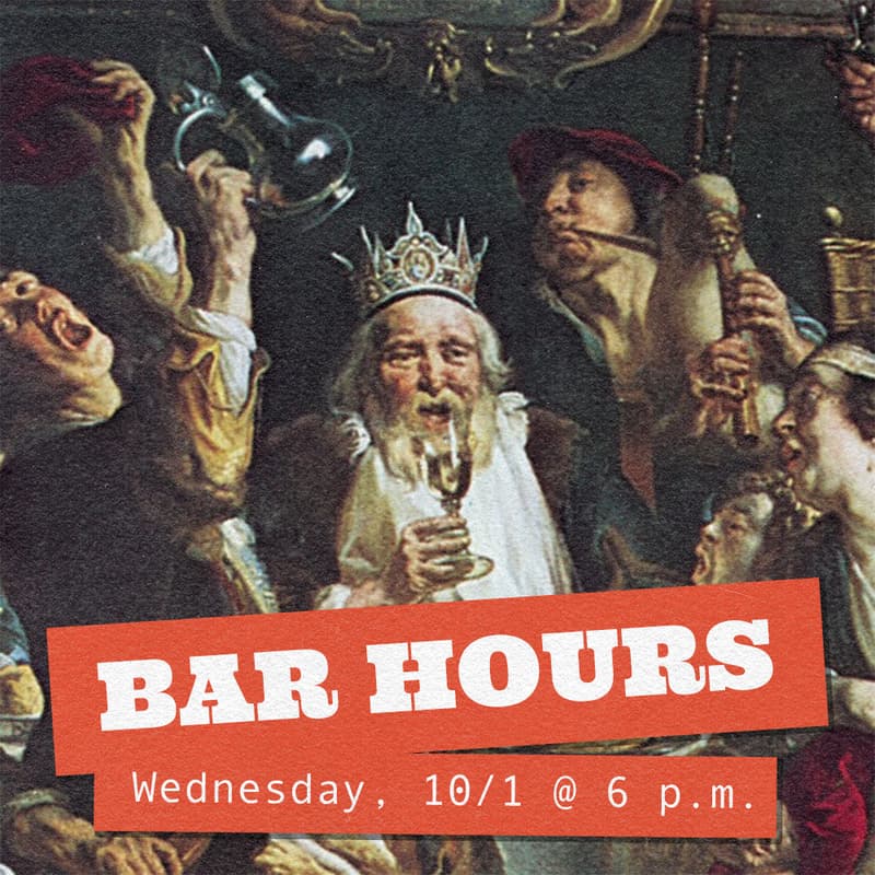 Cover Image for Pamphleteer Bar Hours