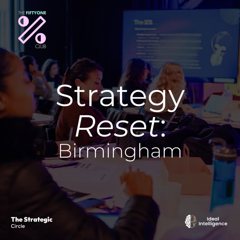 Cover Image for Strategy Reset: Scaling With Clarity, Powered By AI (Birmingham)