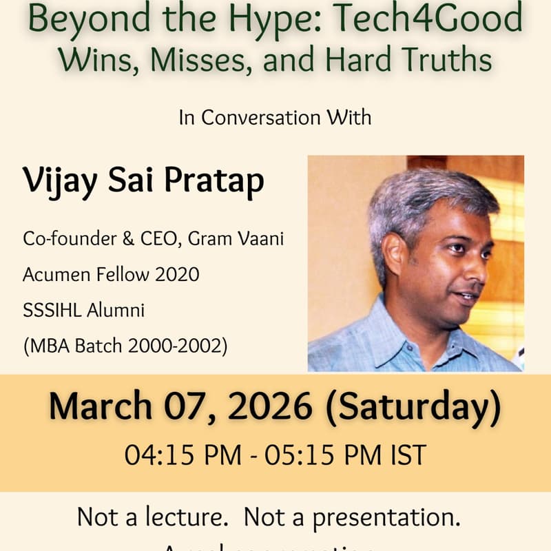 Cover Image for Beyond the Hype: Tech4Good - Wins, Misses and Hard Truths