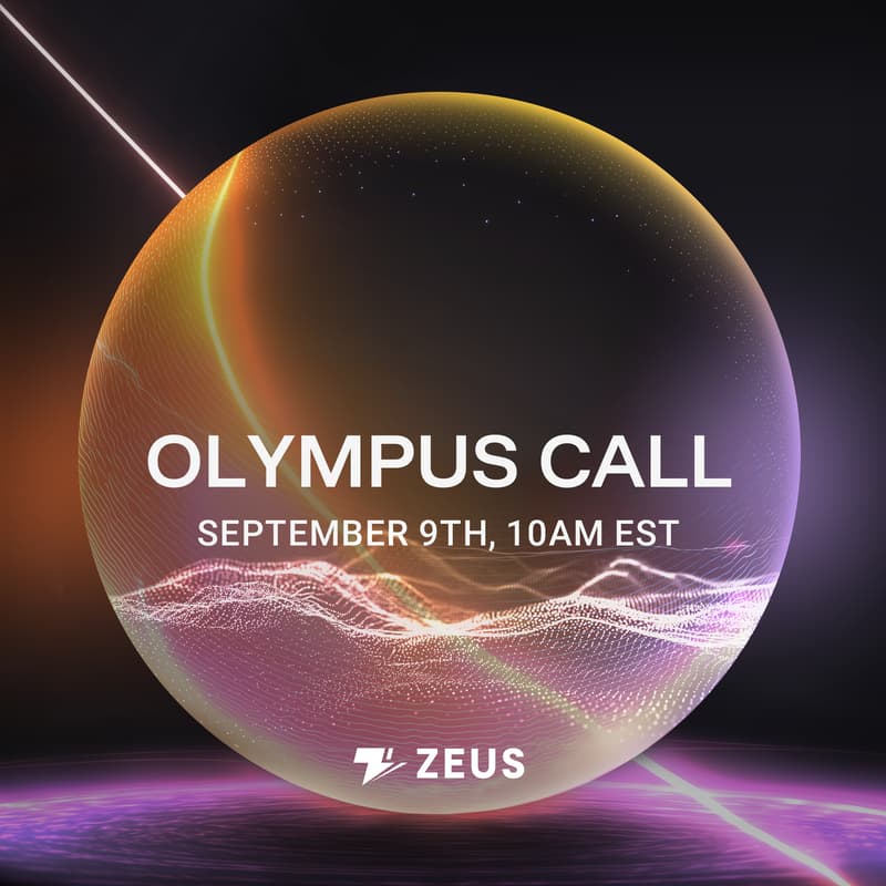 Cover Image for APOLLO v2, btcSOL v1.5, Zeus Ecosystem Update, ZEUS Delegation | Olympus Call #3