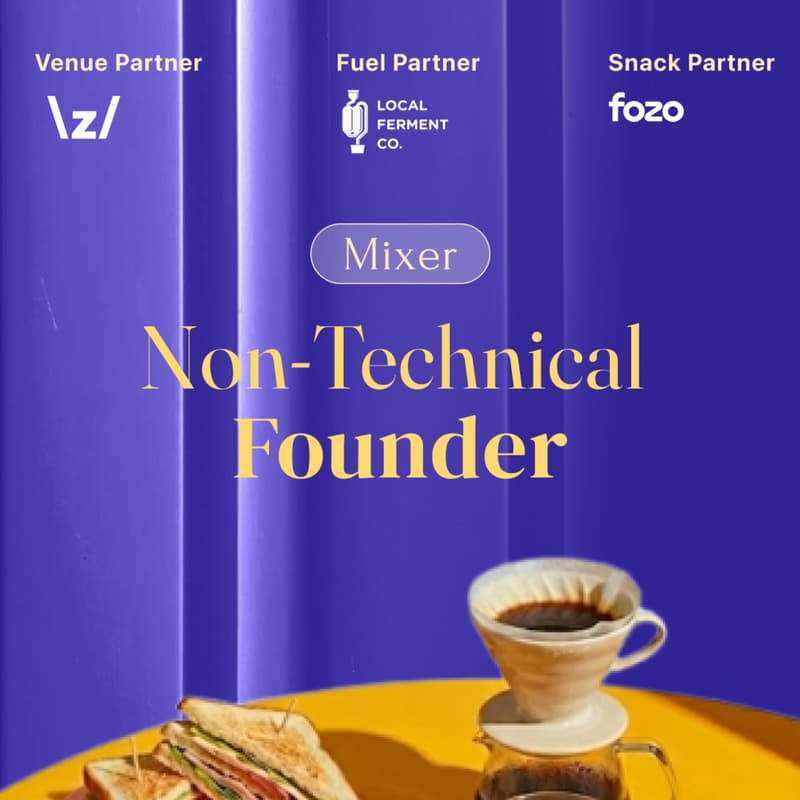 Cover Image for The Product & Design Founder Mixer