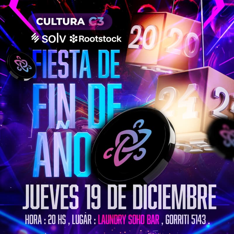 Cover Image for Fiesta de fin de año Cultura C3  by SOLV & Rootstock