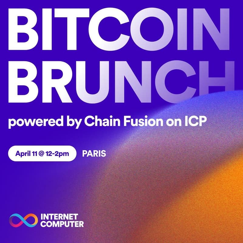 Cover Image for Bitcoin Brunch powered by Chain Fusion on ICP
