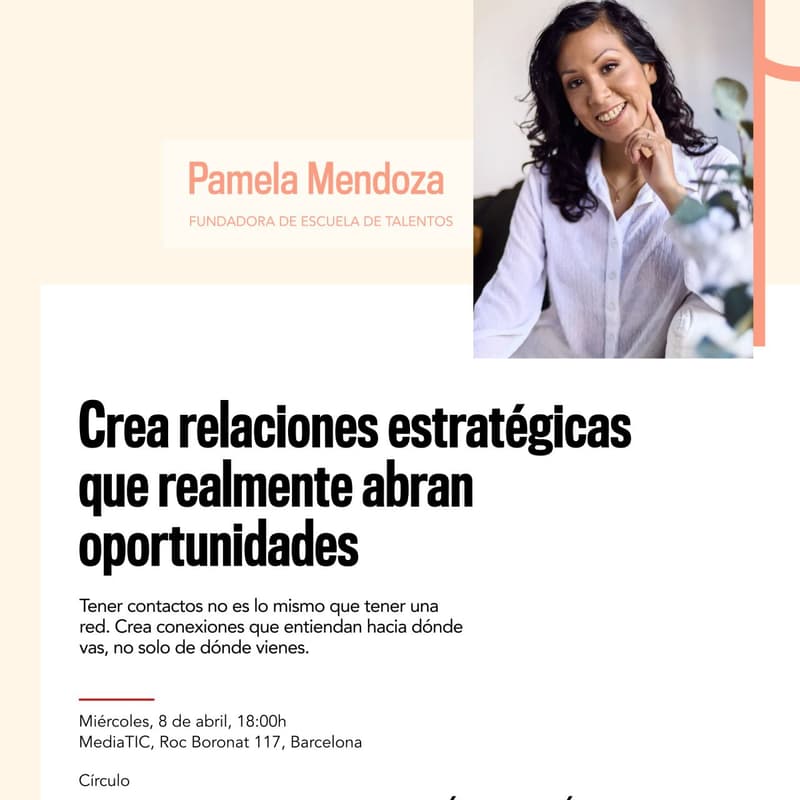 Cover Image for Crea relaciones estratégicas que realmente abran oportunidades