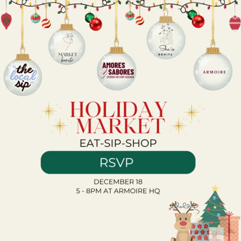 Cover Image for Holiday Market with Amores Y Sabores & Market Bonito