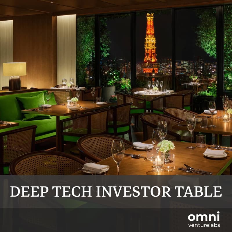 Cover Image for DeepTech Investor Table Tokyo