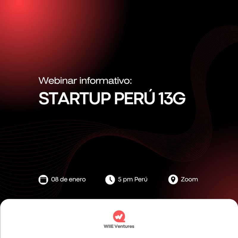 Cover Image for Webinar Informativo: Startup Perú