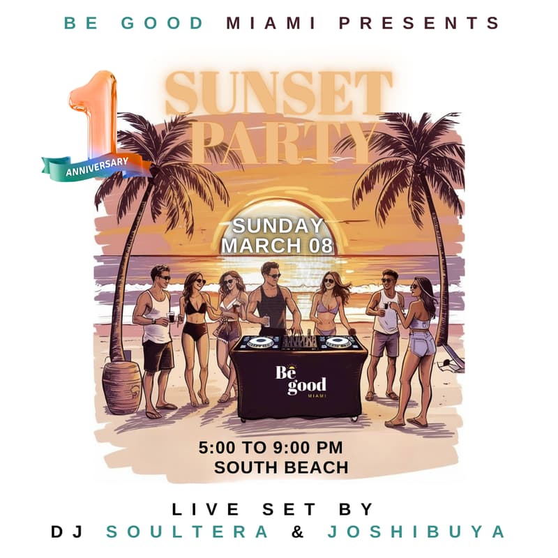 Cover Image for Sunset Party - Live Set (1 Yr Anniversary)