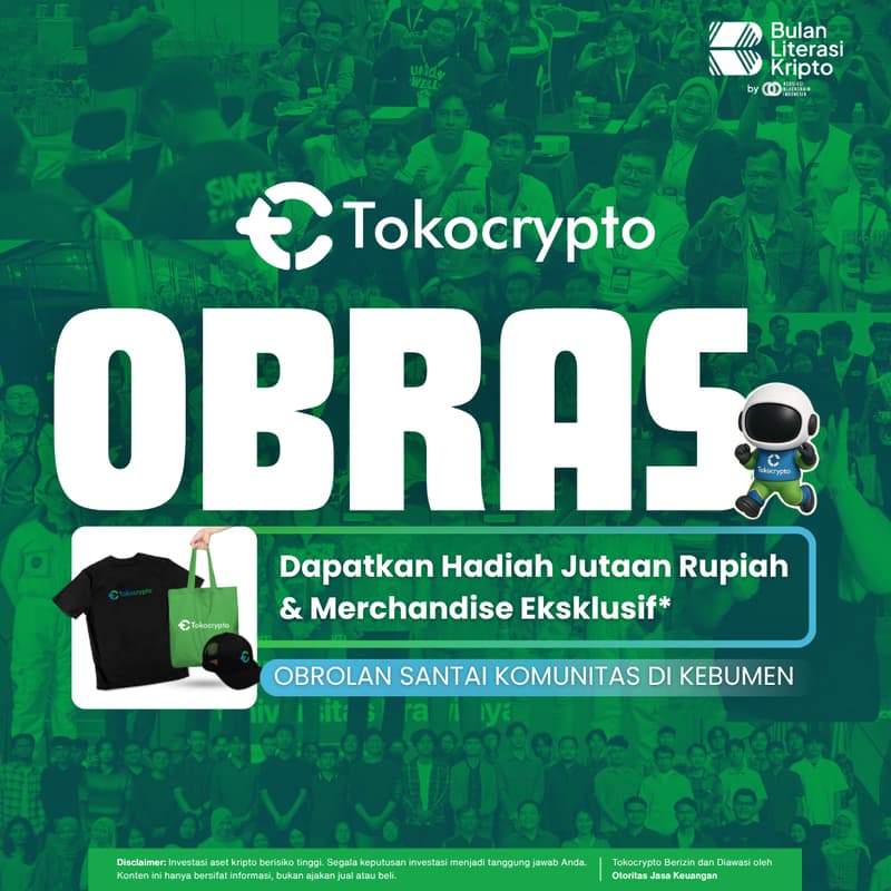 Gambar Sampul untuk [OBRAS] Event Tokocrypto di Kebumen