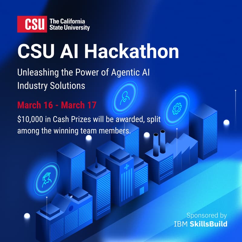 Cover Image for CSU AI Hackathon @ Cal State LA