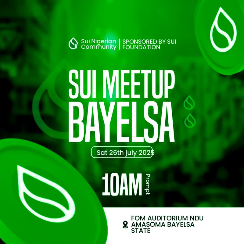 Cover Image for SUI MEET-UP BAYELSA
