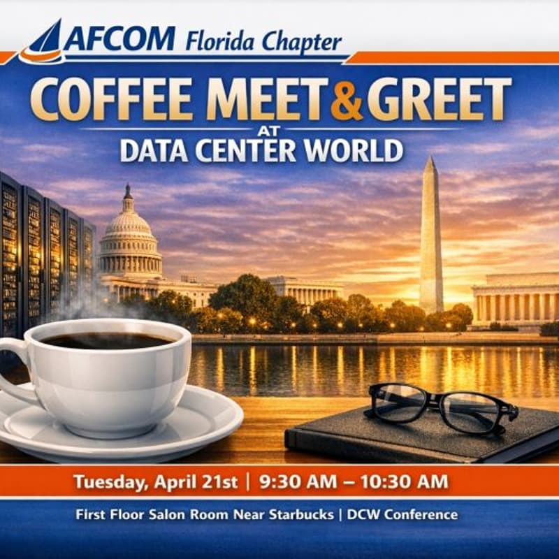 Cover Image for AFCOM Florida Meet + Greet @ DCW