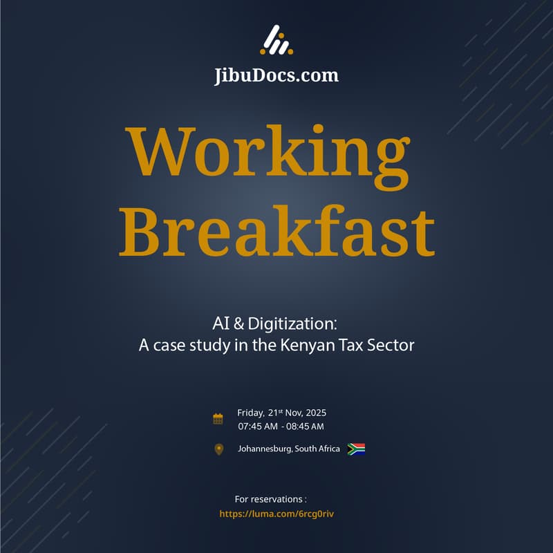 Cover Image for AI & Digitization: A Case Study in the Kenyan Tax Sector