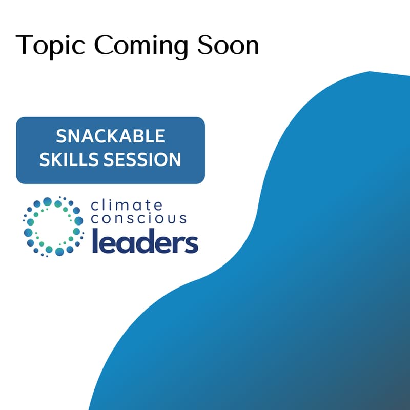 Cover Image for Snackable Skills Workshop
