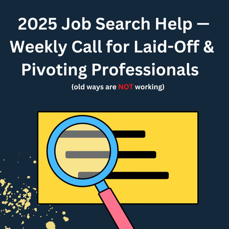 Cover Image for Weekly Job Search - Coaching Session