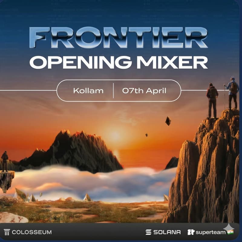 Cover Image for Superteam Frontier Opening Mixer, Kollam