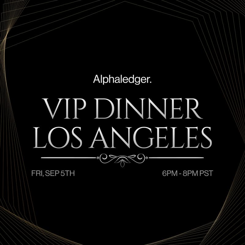 Cover Image for Alphaledger VIP Dinner | LA