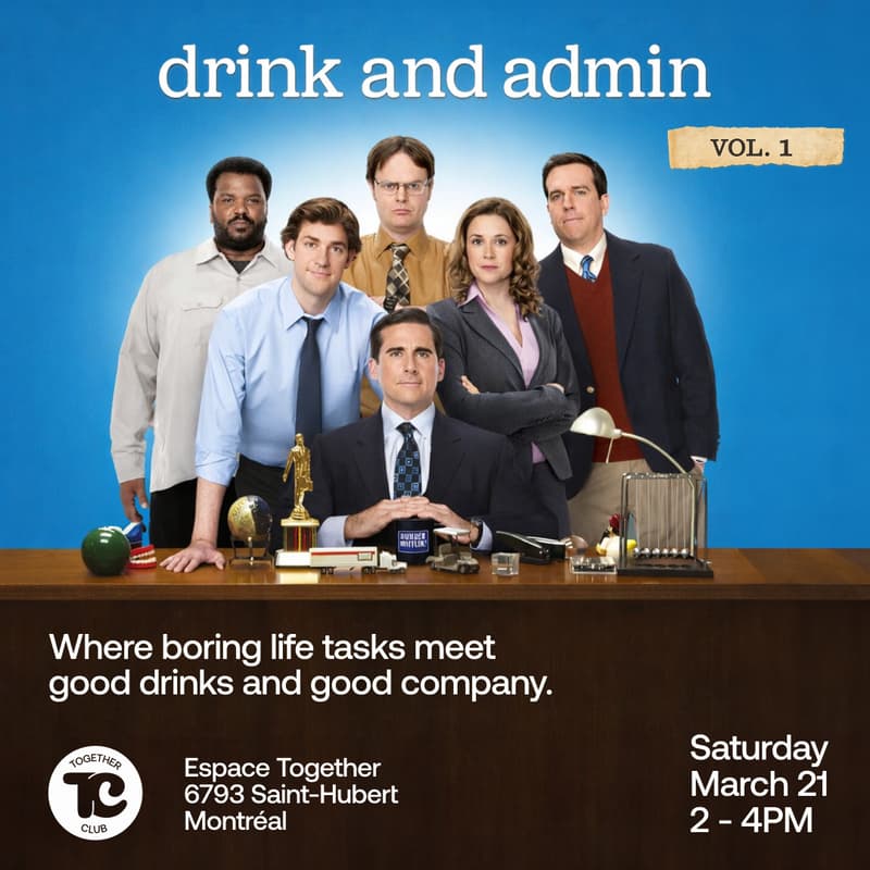 Cover Image for Drink & Admin 🍸💻